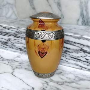 Nouvelles urnes funéraires en bois pour adultes, urne funéraire de conception élégante, belle urne funéraire de designer - Product Image 1