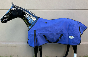 Alfombras de lona de caballo Alfombras de caballo de verano personalizadas Algodón con tela de polialgodón de surcingle cruzado Forro de nailon Precios razonables - Product Image 6