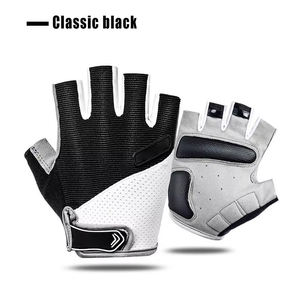 ถุงมือหนังสำหรับออกกำลังกายเล่นฟิตเนสยิมปรับแต่งโลโก้ได้ตามต้องการสำหรับยกน้ำหนัก - Product Image 3