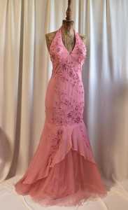 Vestido de noche de satén antiestático A-Line vestido de noche Natural Formal fiesta boda vestido de novia con volantes Bustier satén transpirable - Product Image 2