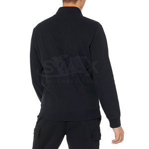 Nuevo diseño Best Men Basics Sudaderas con cremallera completa MOQ bajo Hombres Basics Sudadera con cremallera completa Precio al por mayor Hecho en Pakistán - Product Image 2