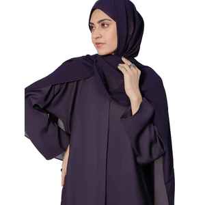 Abaya de luxe pour femmes, vêtements islamiques avec imprimé conçu, Abaya pour femmes, robe musulmane, habillage modeste - Product Image 4