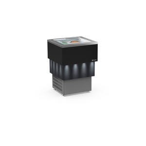 Equipo de Refrigeración Comercial FRAMEC, Vitrina Refrigerada para Helados con Tapas Deslizantes, 720 x 661 x 976 mm, 4+4 - Product Image 1