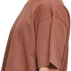 Camiseta Oversize Moderna para Hombre, Corte Holgado, Material Transpirable y Cómodo, Perfecta para Moda Urbana Informal y Uso Diario - Product Image 5