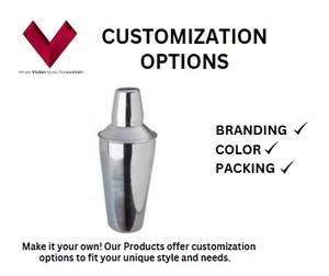 Coctelera de Acero Inoxidable para Bares y Fiestas, Mix Master Pro Shaker, BarSculpt Stainless Shaker, The Shaken Steel 400 ML - Product Image 3