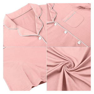 Camisón para mujer, camisa para dormir, Vestido de satén, letra transpirable, gráfico, correa de espagueti, ropa de dormir de manga corta de retazos - Product Image 5