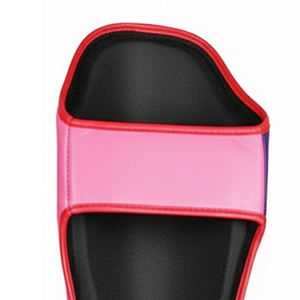 Protège-tibias de boxe réglables de haute qualité en PU, durables, pour Muay Thai et Kick Boxing, vente en gros - Product Image 6