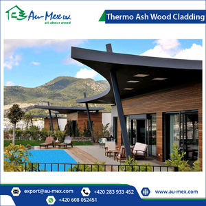 Thermo Ash Wood Cladding Solid <b>Boards</b> Smooth Surface 20x117 mm - Product Image 5