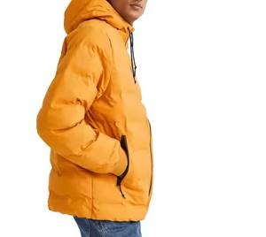 แจ็กเก็ตบอมเบอร์สำหรับผู้ใหญ่แจ็กเก็ตฤดูหนาวบุนวมสีพื้น - Product Image 3