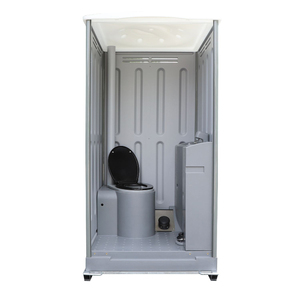 Baño portátil de HDPE, inodoro portátil de plástico para exteriores, inodoro prefabricado portátil para venta al por mayor - Product Image 3