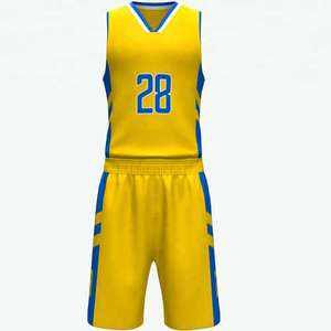 Maillot de basket-ball personnalisé avec logo d'équipe brodé, impression par sublimation personnalisée, 100% polyester antibactérien - Product Image 5