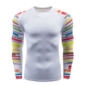 Premium Design <b>Men</b> Rash Guard OEM Service Shorts Sleeve Factory Price Spandex Fabric Associated With Jiu Jitsu <b>Kimono</b> Sportswear - Product Image 4