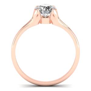 Reyes 925สเตอร์ลิง GRA เครื่องประดับเพชรโมอิสที่ดีสำหรับผู้หญิงแหวนหมั้นแหวนสำหรับผู้หญิง - Product Image 4