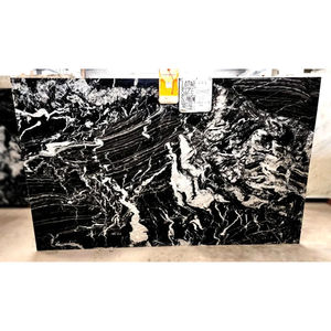Iconic Black Marble Indian Black Marble Tiles para pisos y encimeras comerciales - Product Image 1