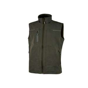 Gilet U-POWER en tissu U-4 vert foncé Saturn Vêtements de sécurité - Product Image 1