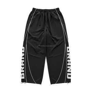 Conjunto de Chaqueta y Pantalones de Nylon Ligeros con Logotipo Personalizado, Chaqueta Cortavientos y Pantalones Deportivos de Dos Piezas - Product Image 5