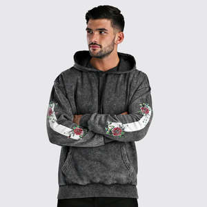Premium hombres de alta calidad suéter grueso peso pesado cómodo relajado ajuste hombres sudaderas con capucha bajo MOQ sudaderas con capucha - Product Image 1
