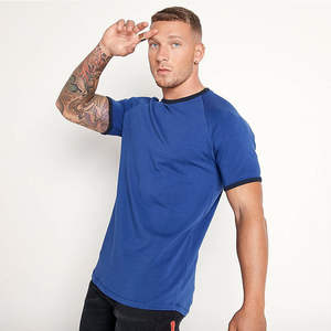 เสื้อยืดผู้ชายทรงบ็อกซี่ยาวแบบสตรีทแวร์เสื้อยืดคอกลมพิมพ์ลายดีทีจีออกแบบได้ตามต้องการ - Product Image 3