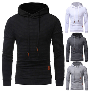 เสื้อฮู้ดผู้ชายแขนยาวแห้งเร็วพิมพ์โลโก้ได้ตามต้องการ - Product Image 1