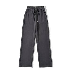 กางเกงวอร์มขาตรงสำหรับผู้หญิงทันสมัยกางเกงทรงหลวมสไตล์ลำลองทรงหลวม - Product Image 5