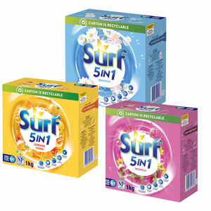 ผงซักฟอกแบบผงทำจากโฟมล้างหน้าเข้มข้น1กก. ผงซักผ้าแบบทนทาน - Product Image 3