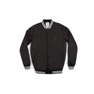 แจ็คเก็ตวาร์ซิตี้คุณภาพสูง LAYENNE สำหรับผู้ชาย ปักด้วยไหมเชนิลล์ แขนหนัง แจ็คเก็ตเบสบอลแบบกำหนดเอง แจ็คเก็ตวาร์ซิตี้ตัวอักษร - Product Image 3