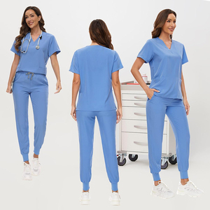 Juego de uniformes de enfermera grandes y altos, uniformes médicos lavables para enfermería y operación de uniformes médicos - Product Image 6