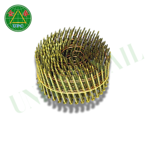 Tornillo de clavo de bobina de alambre de 15 grados/tamaño personalizado de vástago liso para fabricación de palés, muestras gratis de la fábrica de Vietnam - Product Image 1