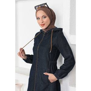 Conjunto de Dos Piezas de Mezclilla Largo Estilo Casual con Capucha, 100% Algodón, para Reino Unido - Product Image 2