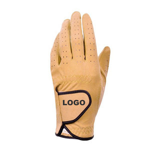 Guantes de golf con logotipo personalizado Guantes de golf de cuero Cabretta superventas Guantes de golf de piel de oveja recién llegados para hombres y mujeres - Product Image 5