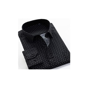 Camisas de manga larga para hombre, vestido de negocios elegante, ajustado, informal, personalizado, Formal, buen color, gran oferta - Product Image 1