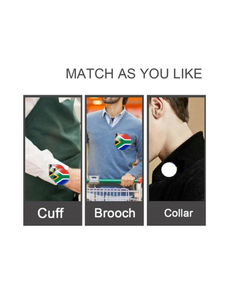 South African Eco-Friendly Fashionable <b>Badge</b> Brooch <b>Pin</b> Clothing Bag Accessory Novelty Gift Souvenir National Water Resistant - Product Image 4