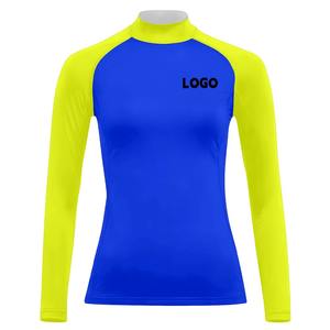 Traje de baño estampado personalizado para mujer, camiseta de manga larga para surf, traje de baño, ropa de playa - Product Image 1