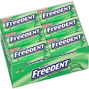 Chicle Freedentt Fruity Multicolor en Caja, 15 Piezas (Paquete de 12), 2 kg, 24 Meses de Duración - Product Image 2