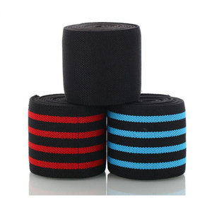 ผ้าพันเข่าแบบปรับแรงกดได้ ALStrength สำหรับการออกกำลังกายและยกน้ำหนัก เสริมด้วยวัสดุยางเพื่อการยึดเกาะสูงสุด - Product Image 5