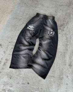 Fabricant OEM, qualité supérieure, appliqué brodé et lavage à l'acide, survêtement en molleton de coton, streetwear, survêtement 500 GSM - Product Image 5