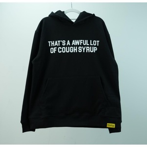 Haute qualité poids lourd 450g c'est un lot horrible de sirop contre la toux imprimer sweats à capuche pour hommes lâche décontracté Streetwear à capuche pour hommes - Product Image 2