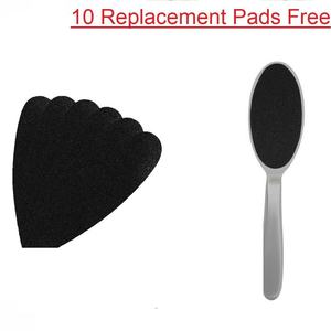 Limes à pieds de qualité supérieure double face, manche en acier inoxydable, design unique, limes à pieds - Product Image 3