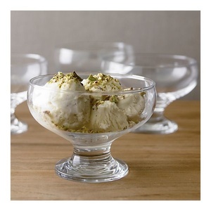 ชามใส่ขนมหวานดีไซน์โดดเด่นแก้วใสชัดเจนเหมาะสำหรับการนำเสนอในศิลปะการทำอาหารและการรับประทานอาหารสุดหรู - Product Image 2