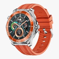 F12 V69 Lüks Akıllı Saat Erkek QC Klasik Stil Altın Silikon Alaşımlı AMOLED Ekran Kan Oksijen Ölçer Nabız Ölçer Uyku Takip Cihazı