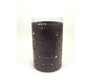 Premium Iron Handmade Metal Tealight <b>Candle</b> Holder with <b>Flower</b> Cut Design for Home, - Product Image 6