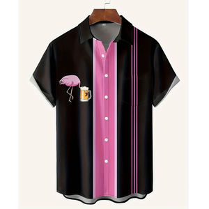 OEM Woody <b>Toy</b> Story Button Up Hawaiian Shirt Fashion Trend Breathable Loose Versatile Casual Sports Summer Men Cool men's shirts - Product Image 2