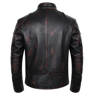 Chaquetas de Hombre de Diseño Superior, Secado Rápido, Cuello Alto, Tendencia, Tallas Grandes, Diseño Moderno, Chaqueta de Cuero para Hombre - Product Image 6