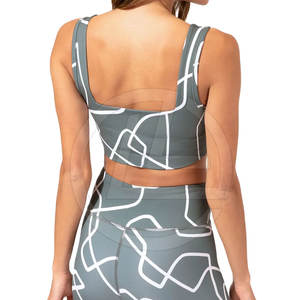 Conjunto de Yoga sin costuras de alta calidad para mujer, superventas, conjunto de Yoga hecho de poliéster Spandex para mujer - Product Image 3