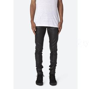 กางเกงผ้าฝ้าย100% คุณภาพสูงลำลองสำหรับผู้ชายเอวปานกลางฟอกสีแบบใหม่น้ำหนักเบากำหนดสีได้เองขายดี - Product Image 1