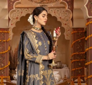 Collection Exclusive de robes de pelouse indiennes et brésiliennes avec impression 3D et col brodé, taille personnalisée, prêtes à porter - Product Image 2