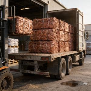 Fil de cuivre pur, déchets de fil de cuivre, fil de cuivre propre et brillant pour le traitement - Product Image 1