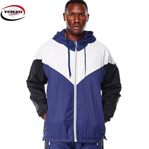 Conjunto Deportivo Personalizado de 2 Piezas para Hombre, Talla Grande, Otoño, Gimnasio, Fitness, Ecológico, Chaqueta Cortavientos de Nailon Transpirable, Chándal Estampado para Correr - Product Image 2