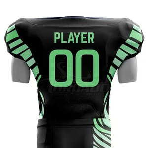 Uniforme de Fútbol Americano Personalizado para Hombre - Tallas Grandes Disponibles, 100% Poliéster, Secado Rápido y Transpirable, Personalizable para Equipos, Venta al Por Mayor - Product Image 5