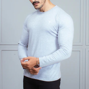 Hombres 100% algodón 240sm Calidad de lujo de gran tamaño Boxy Fit Drop Shoulder Diseño personalizado Cuello redondo en blanco Camiseta de calidad premium - Product Image 5